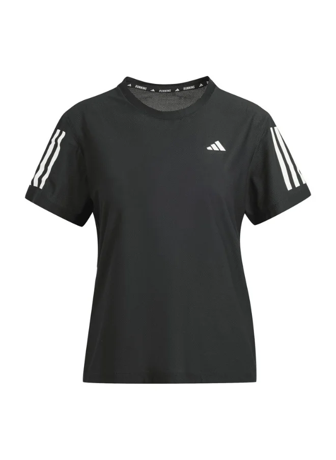 اديداس adidas OTR B TEE Black Running T-SHIRTS for Women - 2XS