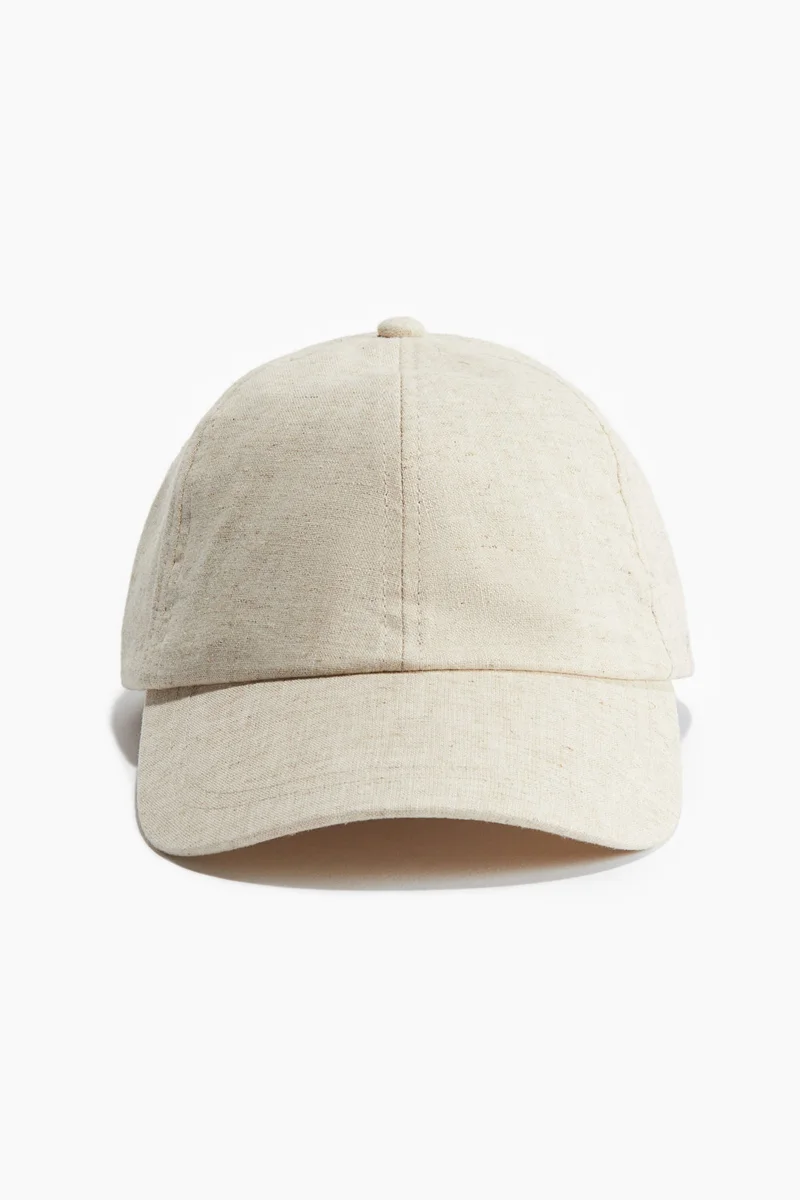 اتش اند ام Linen-blend cap