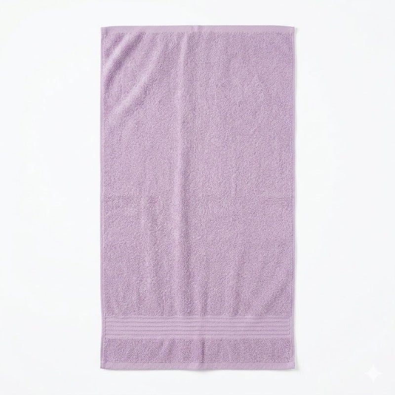 100% Cotton Text 70 * 140cm 500 Grams Soft and Absorbent Made in Egypt for Home, Bathroom, Beach, Trip (Light Mauve) - Image 2
