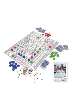 Generic Natsuki Sequence Game Original Sequence with Folding Board Five in a Row to Win Edition Box Padded Mat Cards and Tokens for 2-12 Teenagers  - Image 3