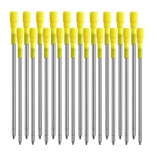 PASISIBICK 3.2 in Black Ink Ballpoint Pen Refills for Metal Diamond Pen(Pack of 20) - Image 1