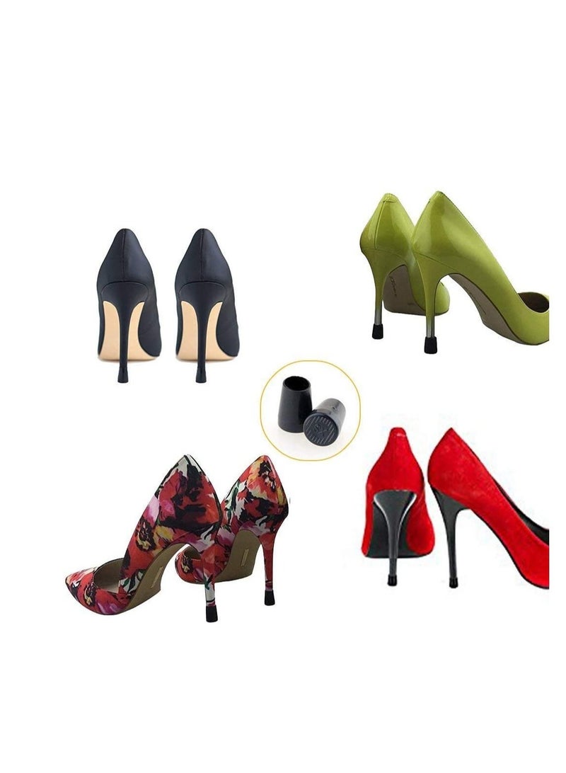 Excefore High Heel Protectors for Shoes, Stoppers for Walking on Grass, High Heel Protector for Women Shoes, Anti Slip Heel Repair Caps Covers Heel Stoppers - Image 5