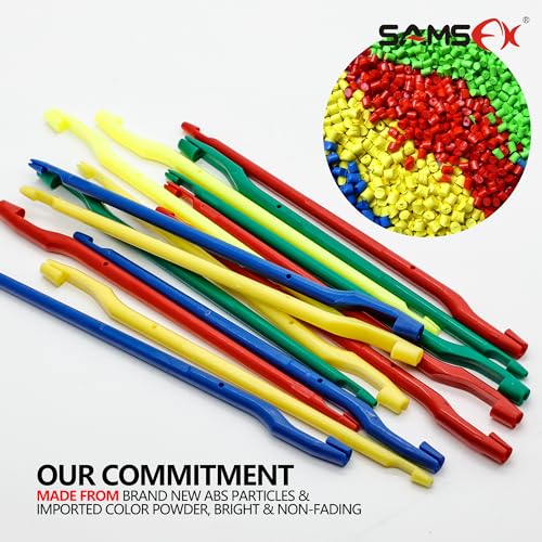 SAMSFX Fishing Hook Remover Tool - 10pcs Disgorgers, Plastic Portable Unhook Extractor, 5 Colors - Image 3