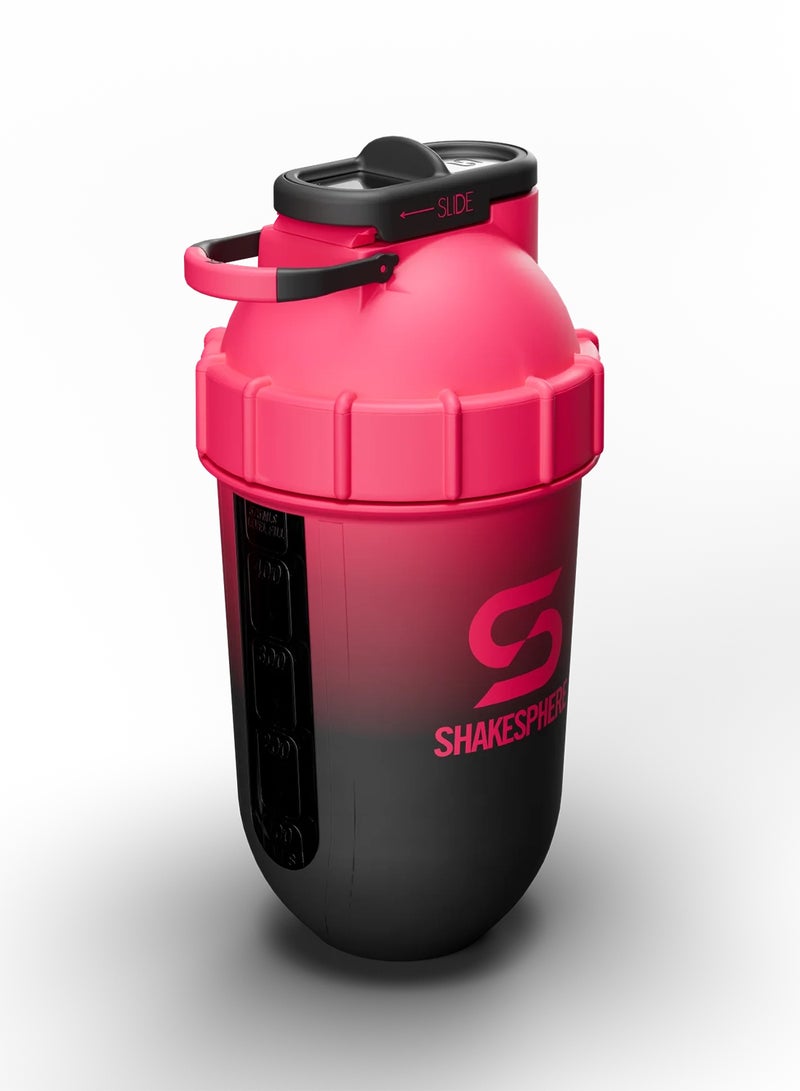 SHAKESPHERE خلاط مشروبات - 700 مل أومبري وردي - Image 1