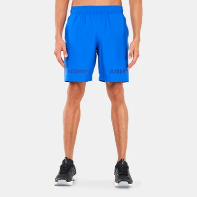 UNDER ARMOUR Men's Woven Graphic Wordmark Shorts