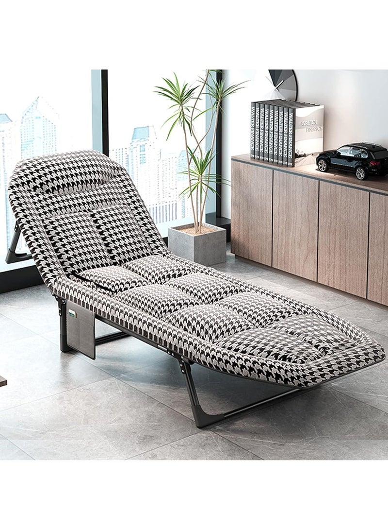 DubaiGallery Large Sofa Simple Single-person Folding-bed Multifunctional Recliner Chair 5-gear Adjustment Living Room Furniture Stereo Sponge - Image 4