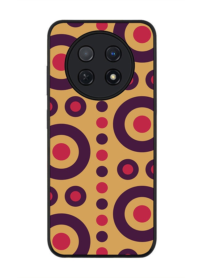 Stylizedd Rugged Black edge case for Huawei Nova Y91 4G  Huawei Enjoy 60X, Slim fit Soft Case Flexible Rubber Edges Anti Drop TPU Gel Thin Cover -  Bull's Eye - Image 1