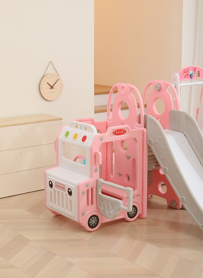 JSAITOYS High Quality Toy Slide For Kids Children's Plastic Slide Indoor Kindergarten Climber Children's Small Playground Slide Toys  - Image 2