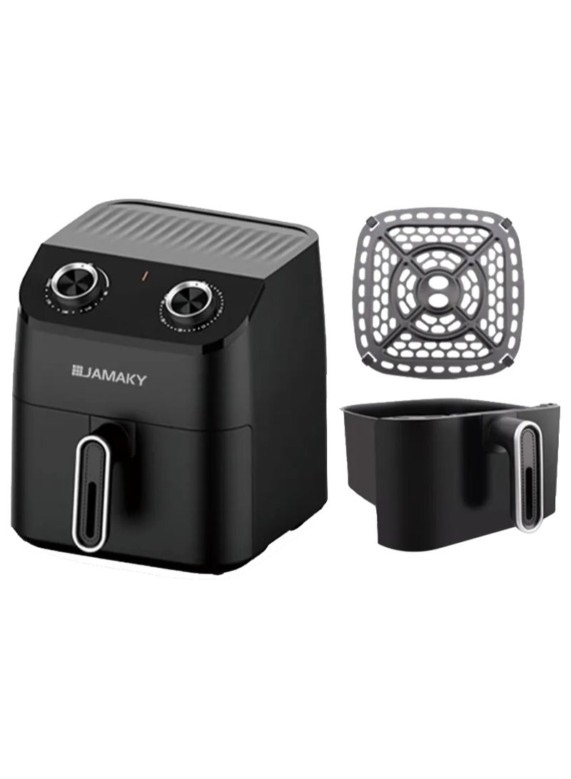 Jamaky Air Fryer, 1800W, 5.5L, Black, JMK5004