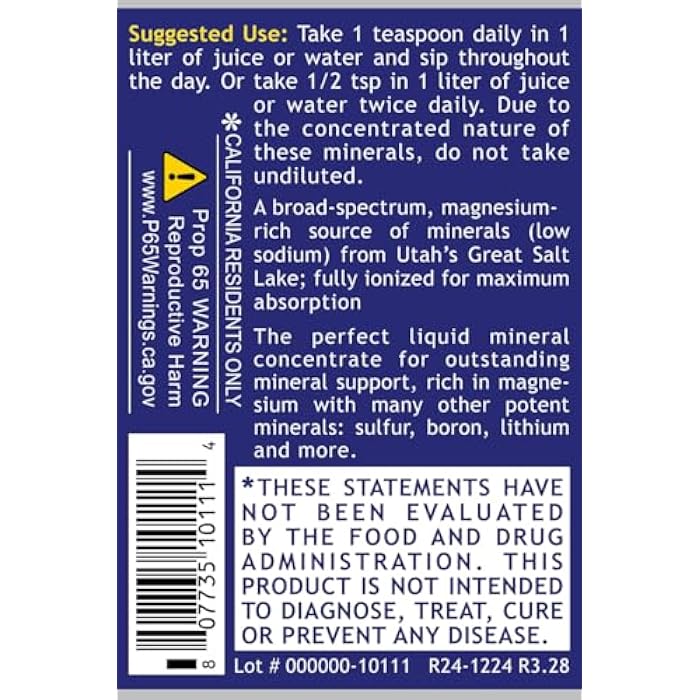 Quantum Nutrition Labs Mag Liquid - Liquid Magnesium Mineral Support, Supplement for Women & Men, Ionic Trace Mineral Concentrate with Chloride, Boron, & Lithium - 8 fl oz Bottle - Image 3