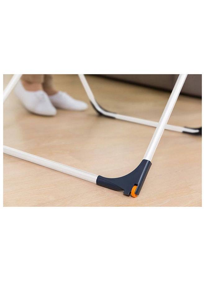 Vileda Universal Steel X-Leg Indoor Cloth Dryer 18M, Reinforced steel, Extendable wings, Slim, Mobile design, White - pzsku/Z518C2CA4EC14820EB133Z/45/_/1694076012/02d4eff6-79a0-42d0-82a2-e763b0a62f2a