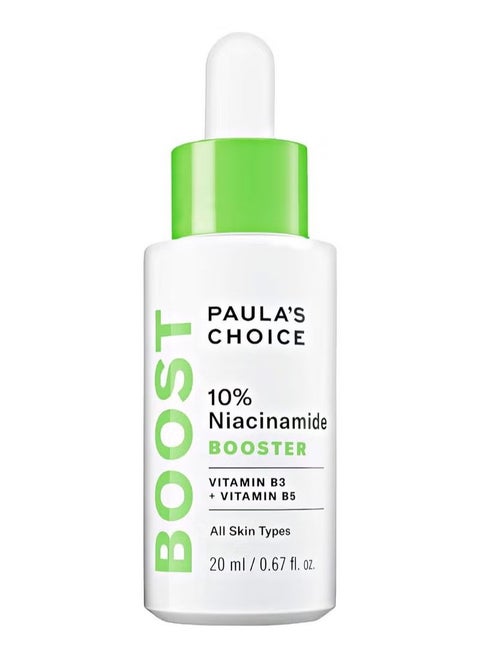 Paulas Choice 10 % Niacinamide Booster Vitamin B3 + Vitamin B5 for All Skin Types – Refines Pores and Smooths Texture 20 ml 0.67 fl.oz