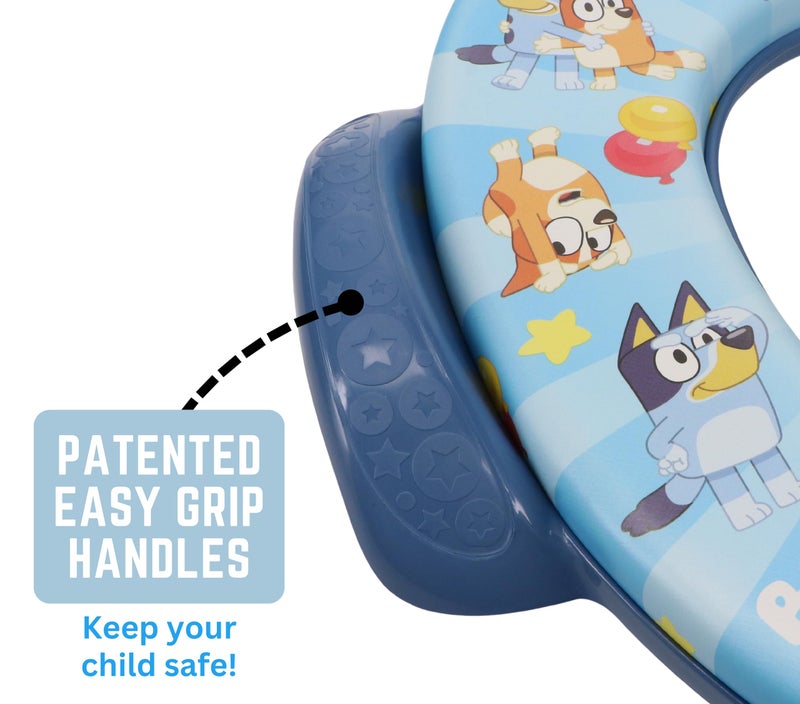 ginsey Bluey Soft Potty Seat - Potty Training Toilet Seat, Soft Cushion, Baby Potty Training, Safe, Easy to Clean - Image 2