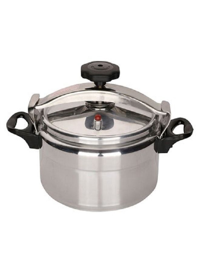 6 LitersLiters 6L Stainless Steel Black/Silver Skeleton Pot Silver/Black  - Image 2