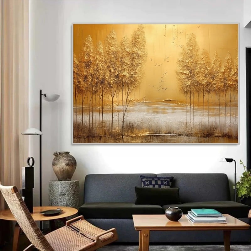 Marktna One abstract art canvas print with a hollow frame, measuring (70×50) - Image 1