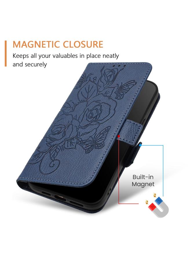 اس-توب جراب هاتف OPPO K12x 5G Global من الجلد المنقوش باللون الوردي بتقنية RFID ومضاد للسرقة - Image 5