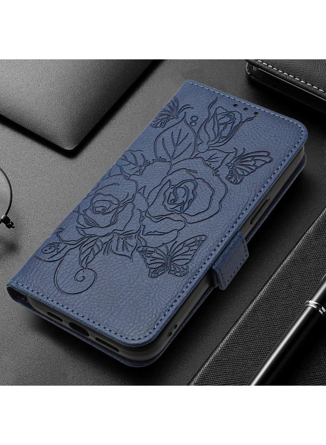 اس-توب جراب هاتف OPPO K12x 5G Global من الجلد المنقوش باللون الوردي بتقنية RFID ومضاد للسرقة - Image 2