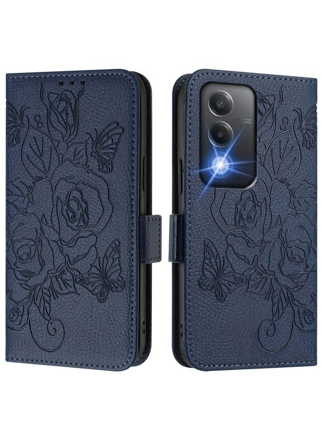 اس-توب جراب هاتف OPPO K12x 5G Global من الجلد المنقوش باللون الوردي بتقنية RFID ومضاد للسرقة - Image 3