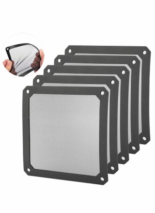 5 Pcs PC Cooler Fan Filter, Dustproof PVC Magnetic Computer Mesh Frame Nylon Dust Filter Case Cover - pzsku/Z518C624619A8D55A8694Z/45/_/1658311378/98414ad4-ae3d-4bca-8292-d443254a5285