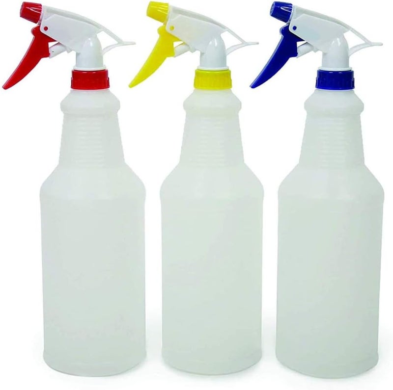 كلاراكو زجاجة رذاذ من كلاركو، 5 قطع، سعة 750 مل، رذاذ شفاف للنباتات لتنظيف زجاجات رذاذ الماء، بخاخ مياه للنباتات، زجاجة مضخة للزهور والنباتات عشوائيًا - Image 5