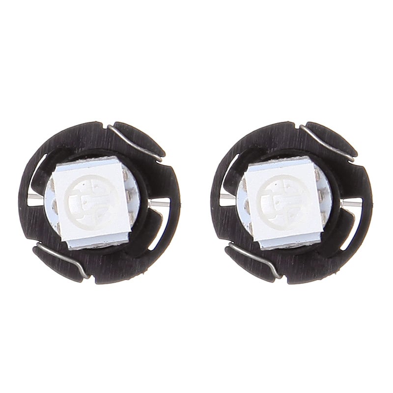 cciyu 6 Pack T4.7 Neo Wedge A/C Light Instrument Panel Gauge Cluster Dashboard LED Bulb(blue) - Image 4