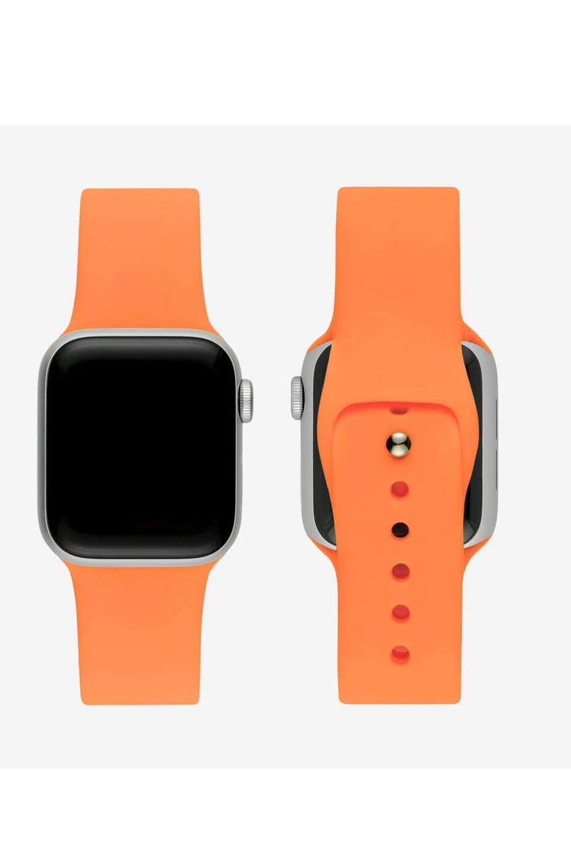 حزام من السيليكون الناعم مصنوع من مادة TPU متوافق مع ساعة Apple مقاس 38/40/41/42 ملم - Image 4
