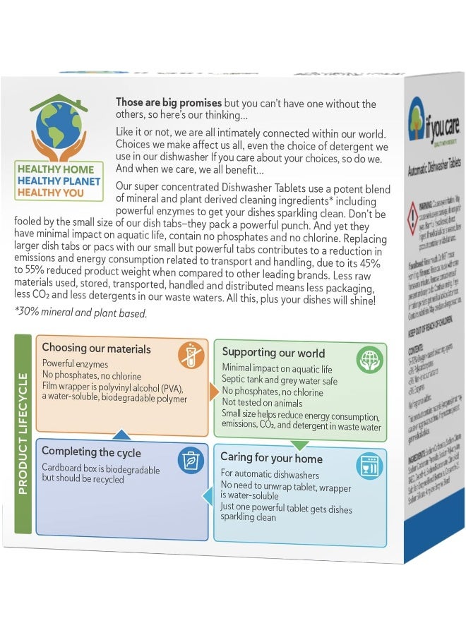 IF YOU CARE Automatic Dishwasher Tablets, 40 Count - Image 2