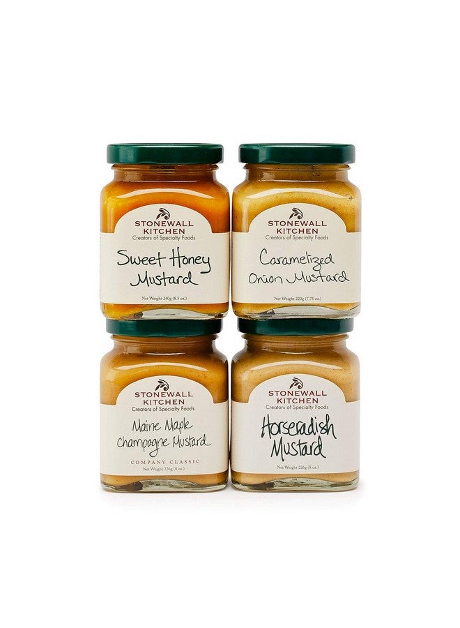 Stonewall Kitchen Stonewall Kitchen Our Mustard Collection (4pc) - Image 1