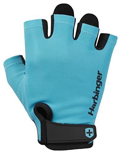Harbinger Unisex Power Gloves Small Aqua - Image 1