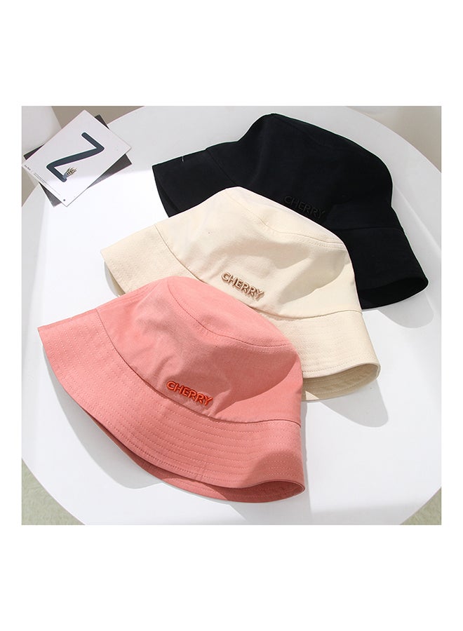 XIMI VOGUE Cherry Embroidered Cloth Sun Hat For Women 