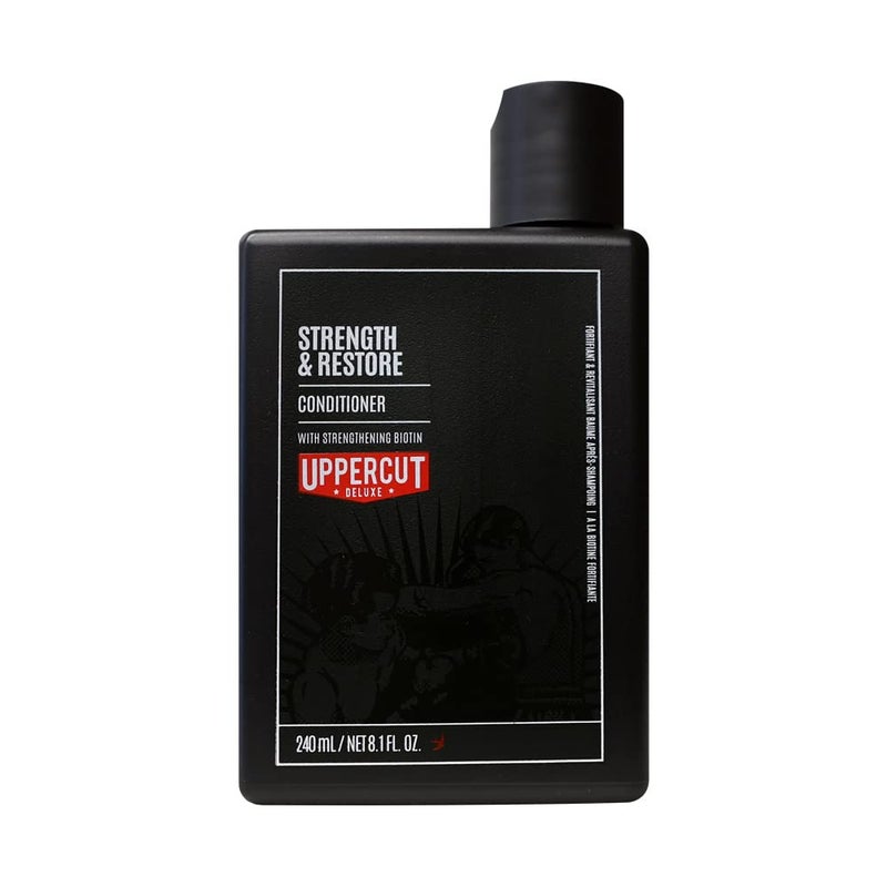UPPERCUT DELUXE Strength and Restore Conditioner Designed For All Hair Types & Infused with Biotin & Caffeine - 8.1 fl. oz. / 240ml - Image 1