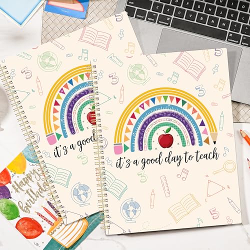 Lortarl Undated Teacher Planner - Teacher Planners 8.5 x 11, Teachers Lesson Plan Book, Teachers Lesson Planner 2026-2027 with Stickers and Inner Pocket - Image 2