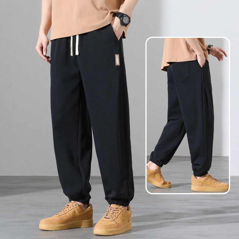 2024 Wei Pants Boys Loose plus size Sports Pants Plus Fat Plus Plus Plus Fat Men's Spring and Autumn Men's Casual Pants - Image 1