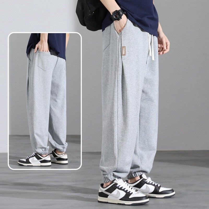 2024 Wei Pants Boys Loose plus size Sports Pants Plus Fat Plus Plus Plus Fat Men's Spring and Autumn Men's Casual Pants - Image 3