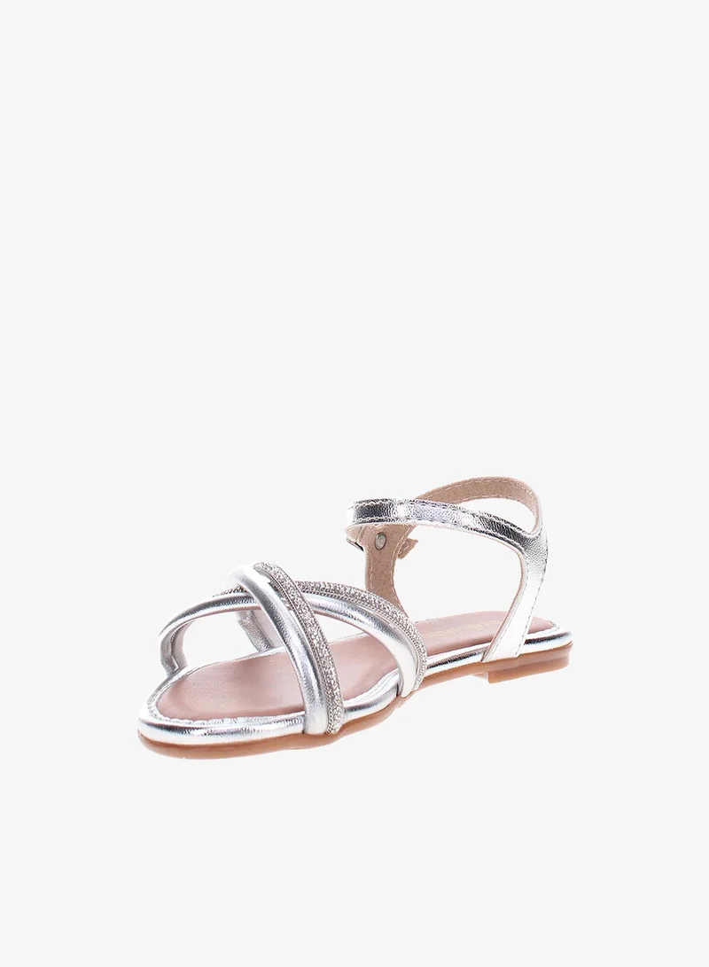 موليكينها صنادل Molekinha للفتيات الصغار المسطح مع حزام ظهر – ملاءمة آمنة وملابس يومية مريحة