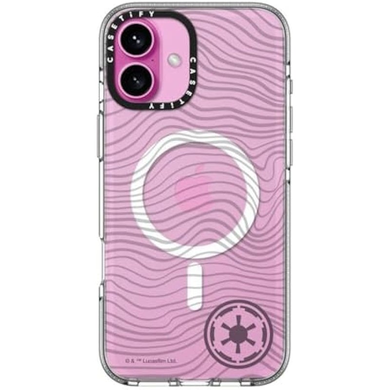 Casetify Clear iPhone 16 Plus Case 【Mandalorian Co-Lab/Not Yellowing / 6.6ft Drop Protection/Compatible with Magsafe】 - Beskar Ingot Case - Clear - Image 2