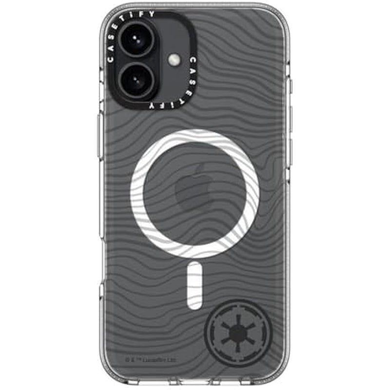 Casetify Clear iPhone 16 Plus Case 【Mandalorian Co-Lab/Not Yellowing / 6.6ft Drop Protection/Compatible with Magsafe】 - Beskar Ingot Case - Clear - Image 5