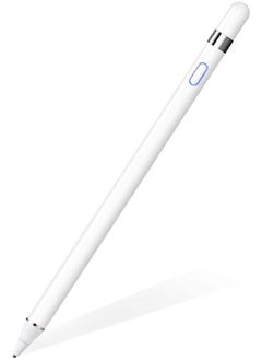 Theodor Theodor Stylus Pen for iPad with Tilt Sensitivity iPad Stylus Pencil for Apple iPad 10/9/8/7/6 iPad Pro 11 iPad Pro 12.9 iPad Mini 6/5 iPad Air 5/4/3 Palm Rejection Magnetic Attachment White  - Image 1