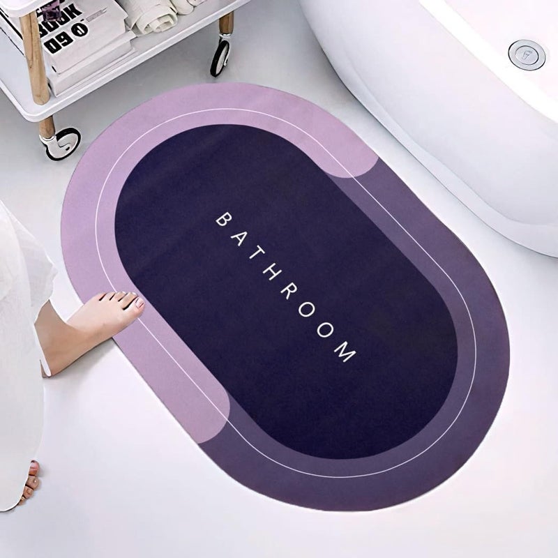 "Stable Non-slip Bath Mat, Stylish and Practical Give You Safety and Comfort After Shower."
