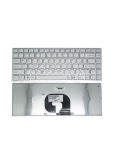 Generic Replacement Laptop Keyboard For Sony Y / VPC-Y - VPCY VPC-Y118 - VPC-Y21SFX White 