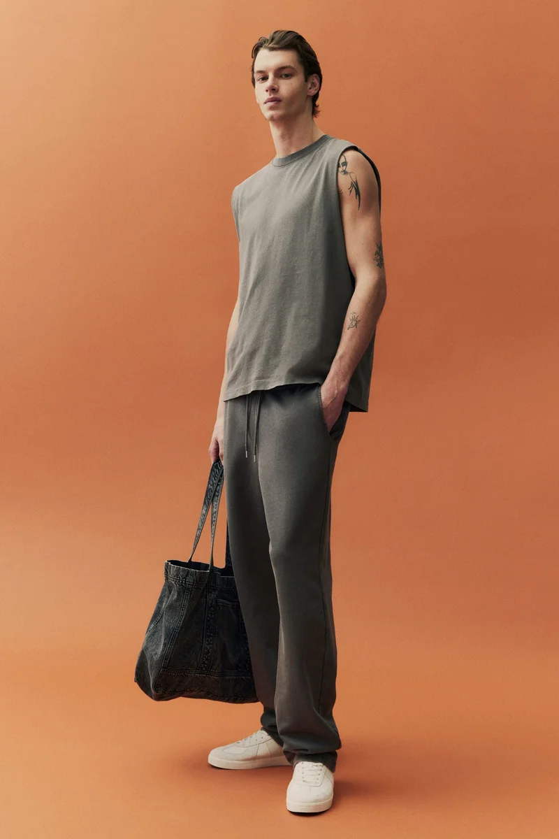 H&M Relaxed Fit Washed sweatpants