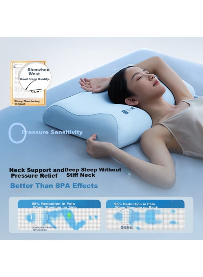 Ceeniu Memory Foam Pillowcase Cooling Breathable Pillow Cover - Image 5