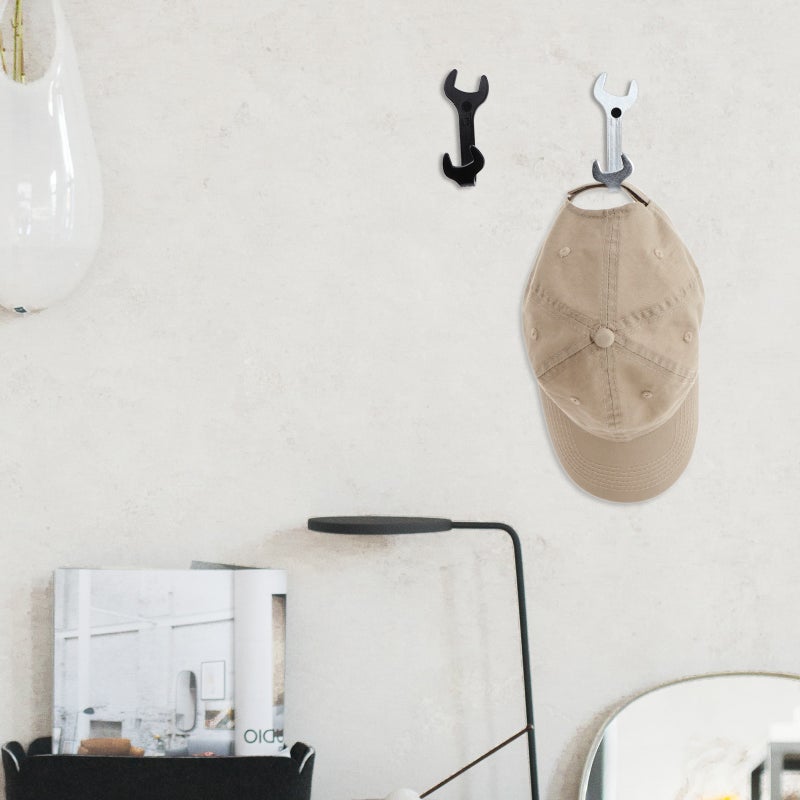 2PCS Retro Iron Art Hook American Type Industrial Style Hook Towel Clothing Hook - Image 4