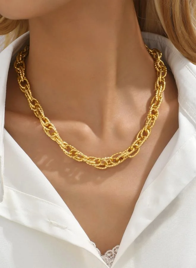 تايك تو عقد ذهبي بسلسلة