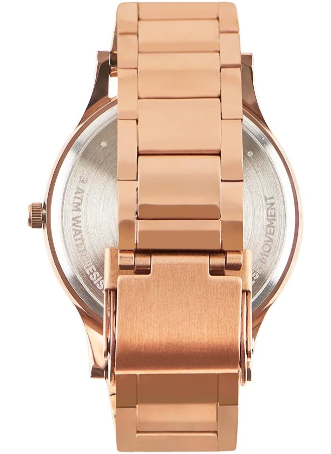 Chumbak - TEAL BY CHUMBAK Analog Aztec Watch Rose Gold - Image 1