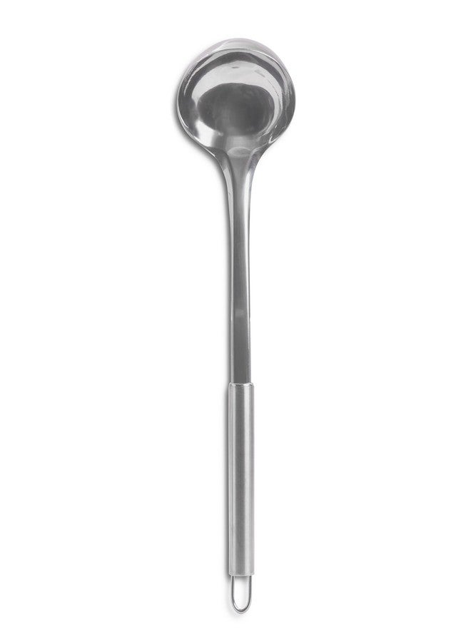 Core Kitchen Premium Stainless Steel Ladle - Durable BPA-Free Soup & Sauce Serving Spoon with Ergonomic Handle - Silver - Image 1