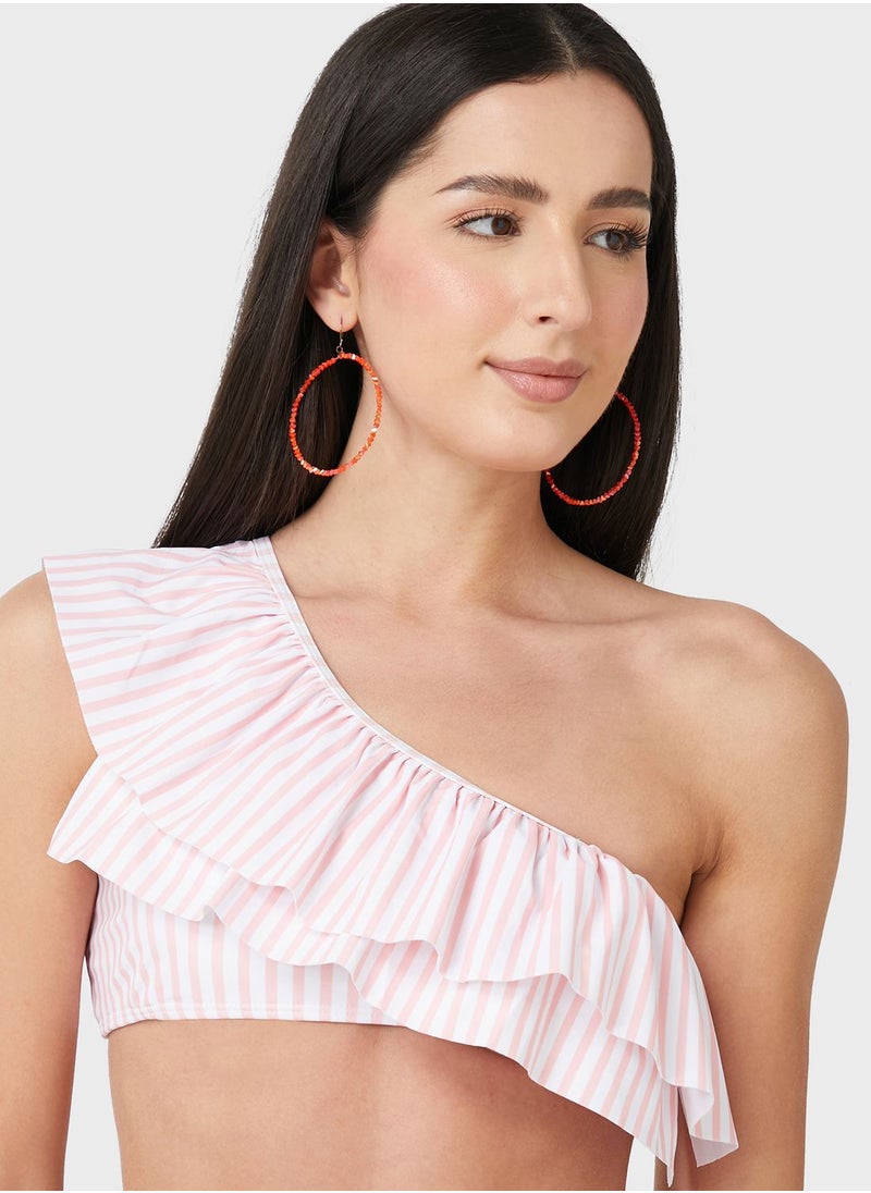 Ginger - Ruffle Detail Bikini Set - Image 1