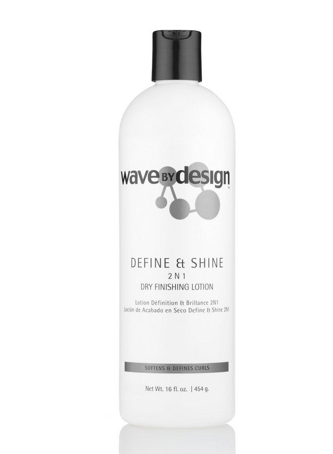 Design Essentials Define & Shine 2N1 Dry Finishing Lotion For Frizzy And Curling Hair 16 Ounce - Image 1