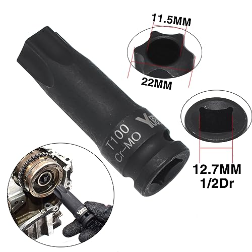 Yuesstloo T100 Camshaft Screw Removal Socket, Compatible with Mercedes Benz M270 M271 M274 M276 M264 M278 M157 M176 M177 - Image 4