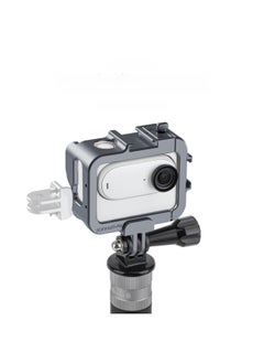 ماركة غير محددة Sunnylife For Insta360 GO 3 قفص أرنب معدني للكاميرا إطار ممتد تبريد أحذية باردة واقية - اللون: مشبك حقيبة الظهر  - Image 2